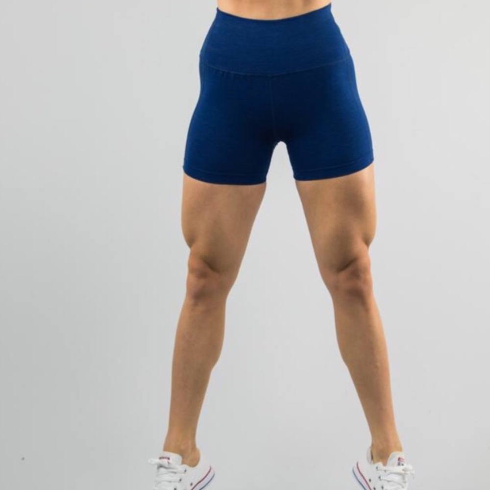 Alphalete Revival Shorts Estate Blue Small NWT - Picture 3 of 8